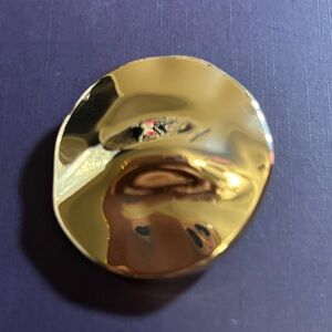 Gold Circular Brooch